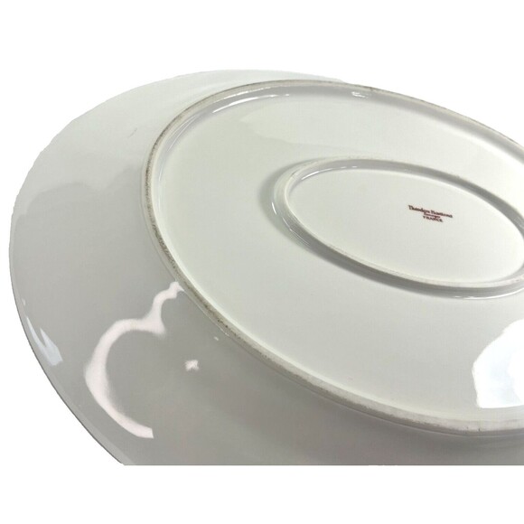 Theodore Haviland Limoges France Pink Spray 16" Oval Platter Antique - Picture 7 of 10